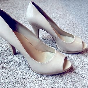 Nine West Peep Toe Heel